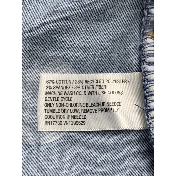 Ava & Viv Womens High Rise Skinny Blue Denim Jeans Casual Stretch Plus Size 26 - Picture 8 of 9